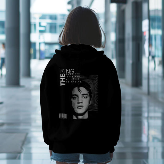 Iconic-"Ambition is a dream with a V8 Engine" Long Sleeve-Hoodie-Black-Classic Comfort-Casual-Fandom